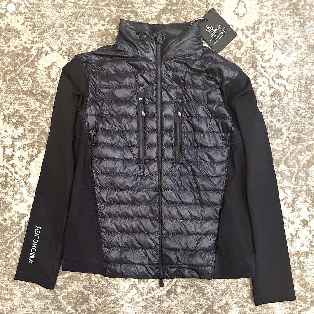 Moncler Grenoble Maglia Down Cardigan, XL, Brand New - Tags Attached